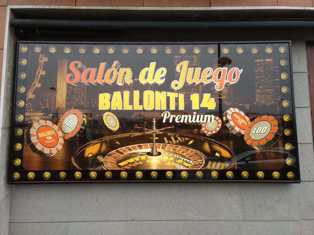 Salon Juego Ballonti 14 Cafe - Bar — Carta