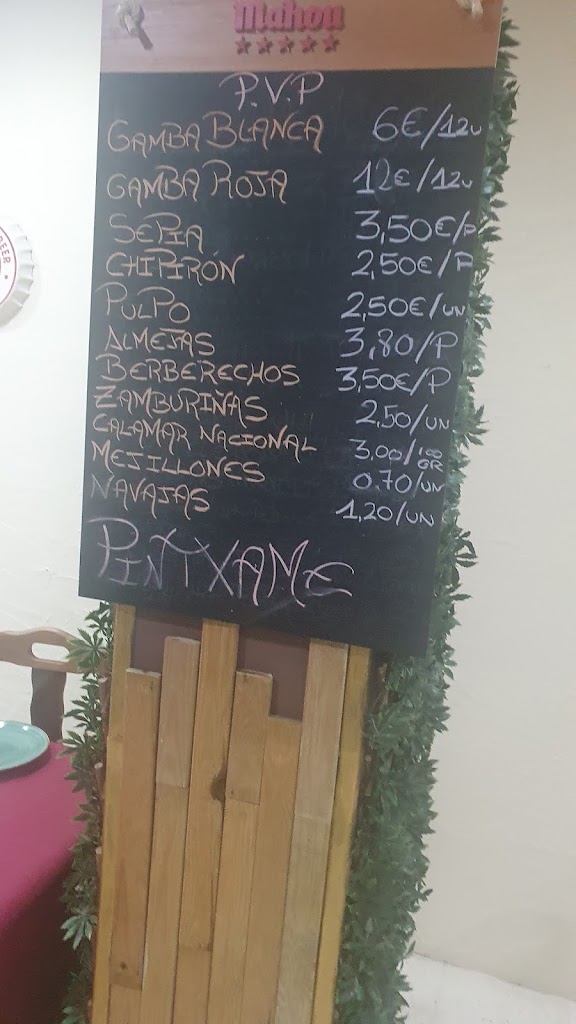 Pintxame Gastrobar — Carta