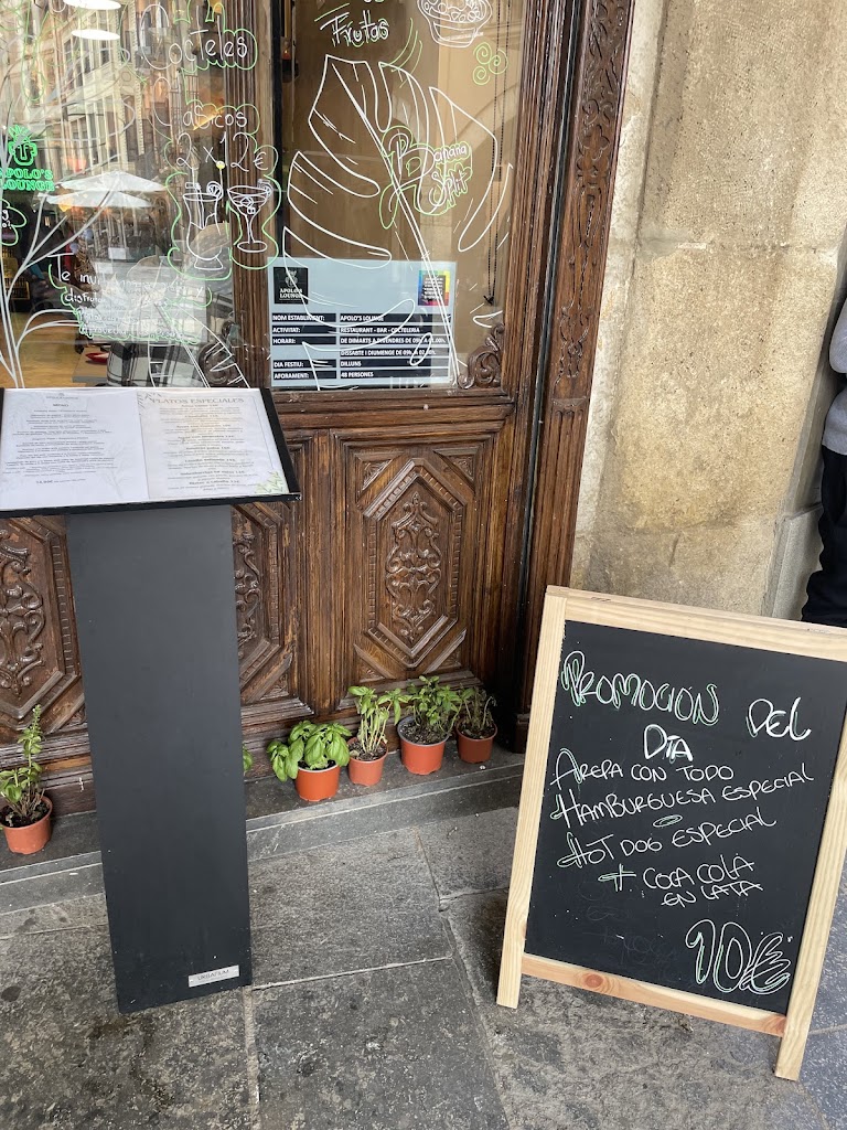 Apolo's lounge — Carta