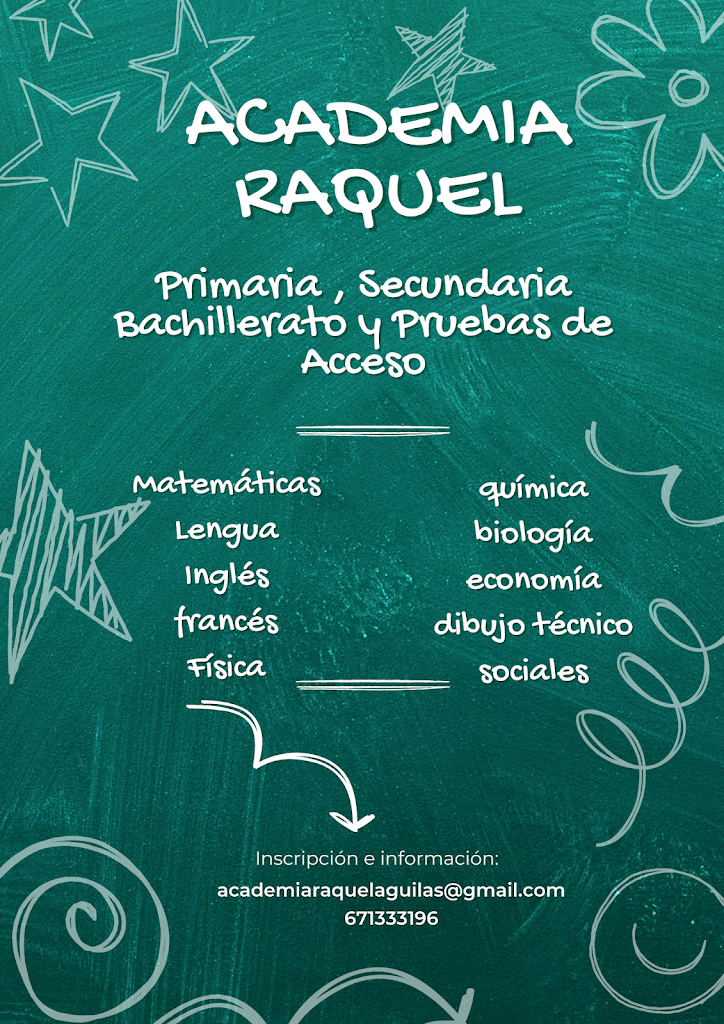 Academia Raquel — Del propietario