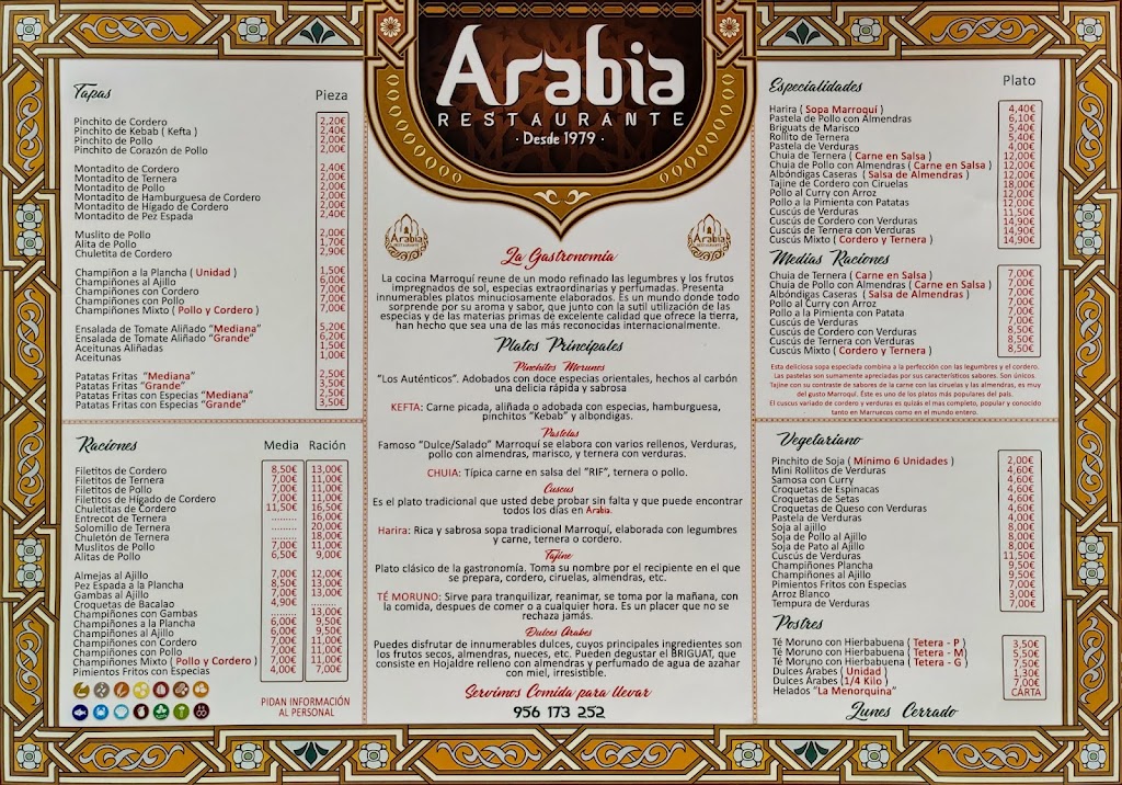 ARABIA — Carta