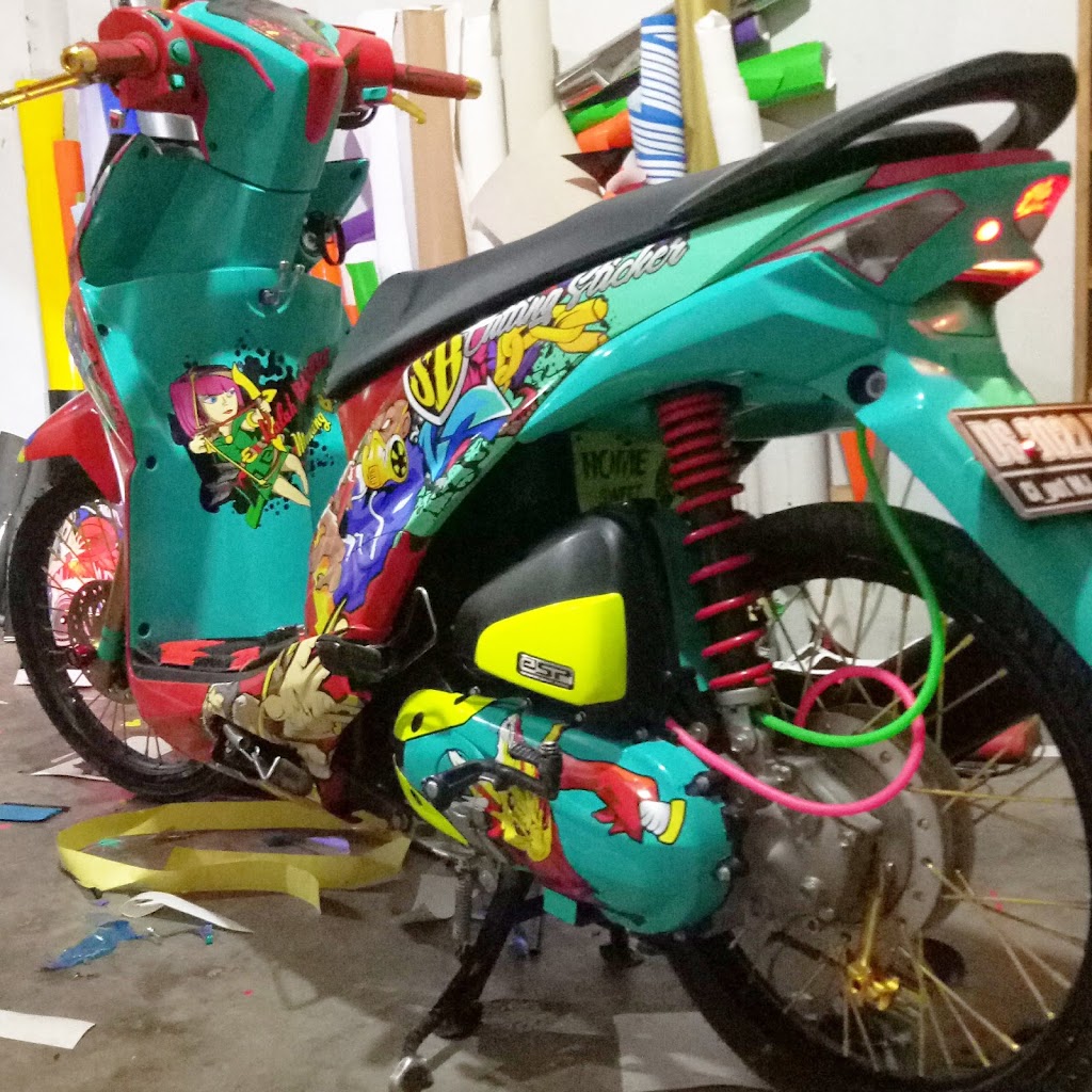Bengkel Sticker “SB” Padang Bulan