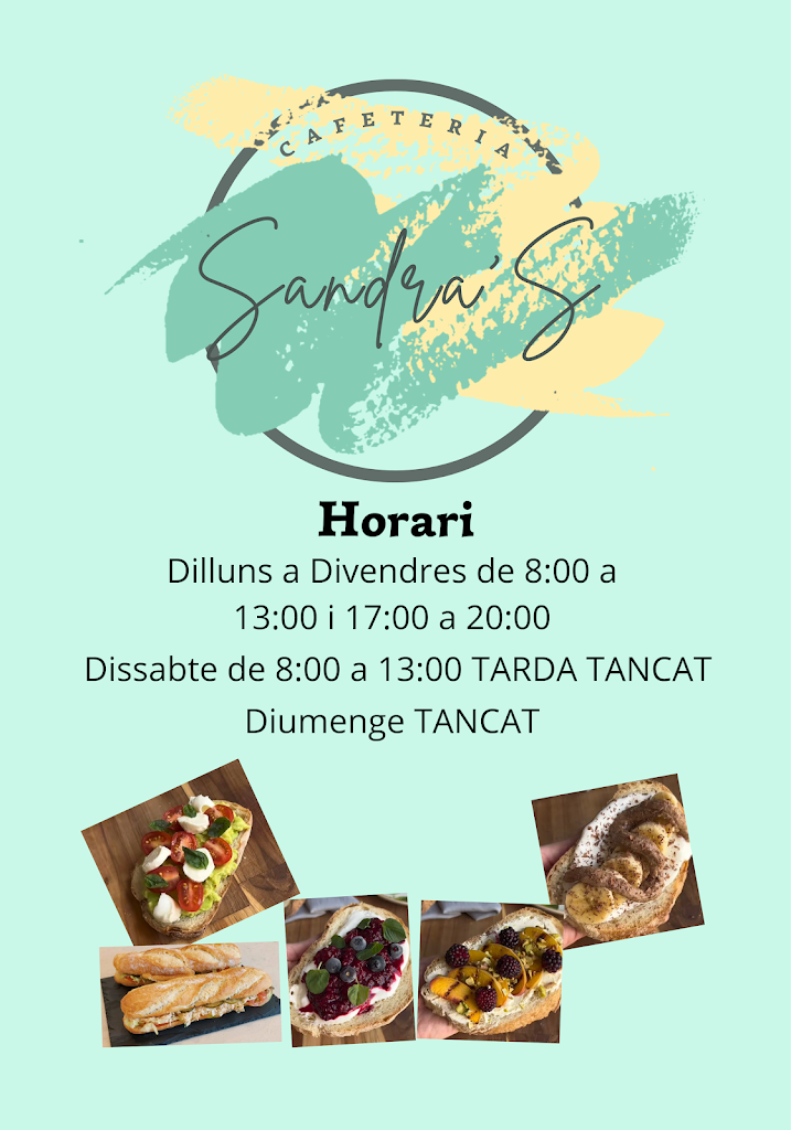 Cafeteria Sandra's — Del propietario