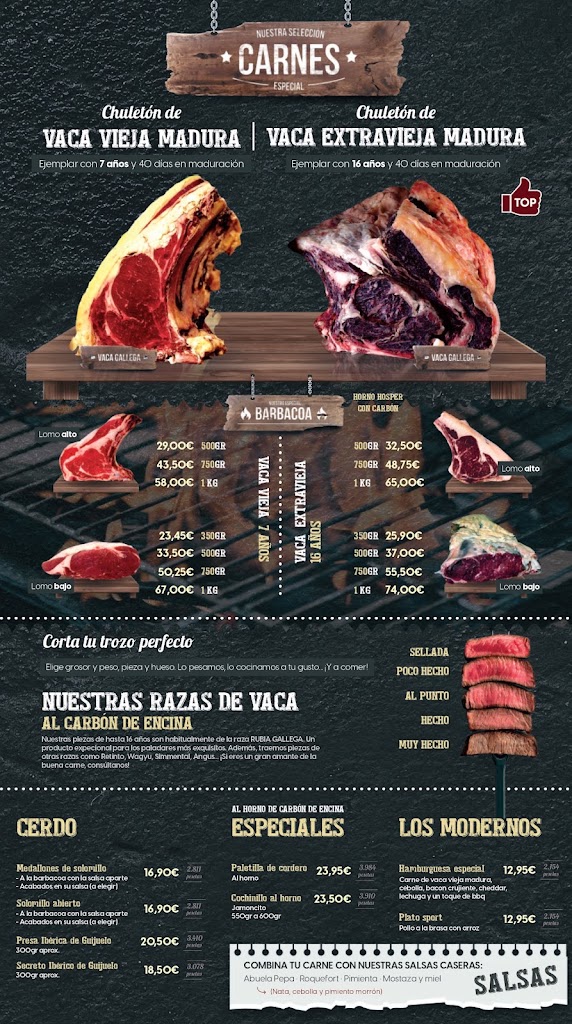 La Abuela Pepa.Restaurante — Carta