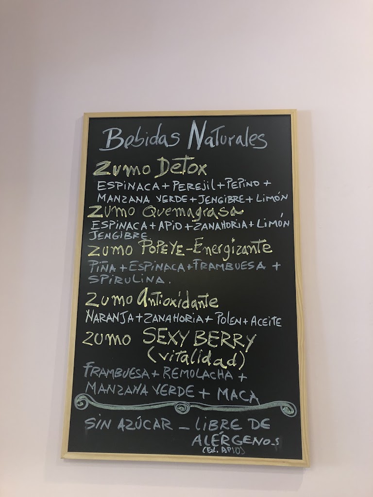 d'Alicia Cafe Guadalmina — Carta