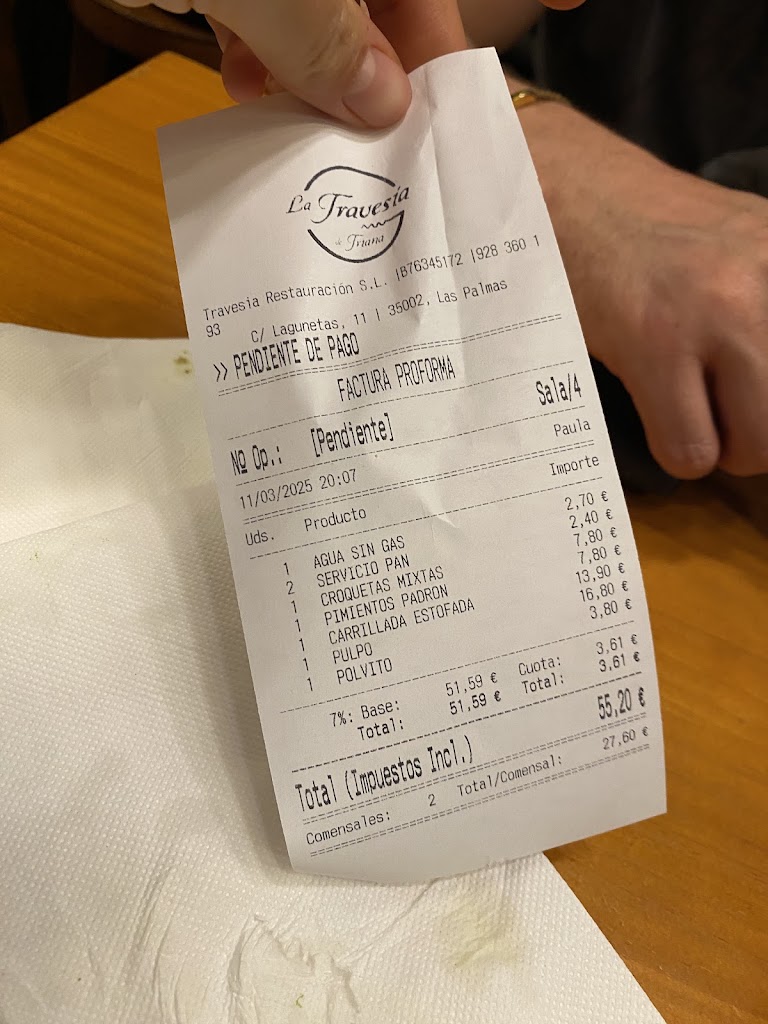 Restaurante La Travesia de Triana — Mas recientes