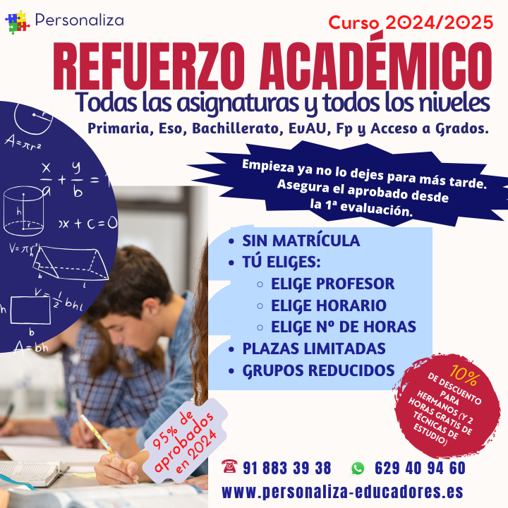 Academias Alcala Personaliza-Educadores — Del propietario