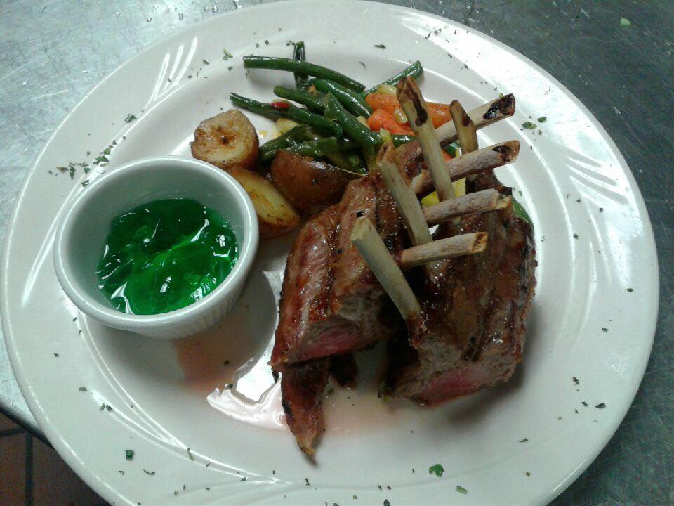 Rack of lamb
