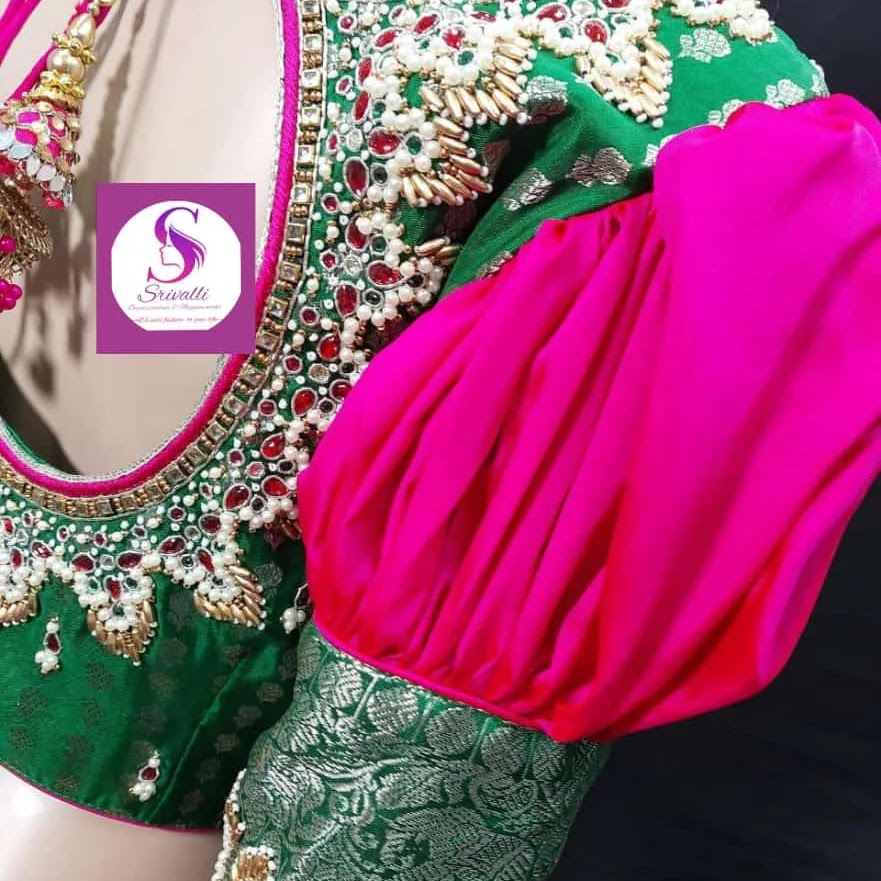 Sri Valli Beauty Parlour Maggam Works Only For Ladies