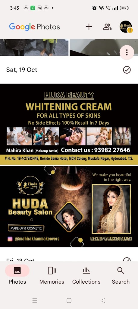 Huda Beauty Salon