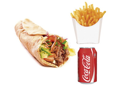 Sabroso Kebab Plasencia — Papas fritas