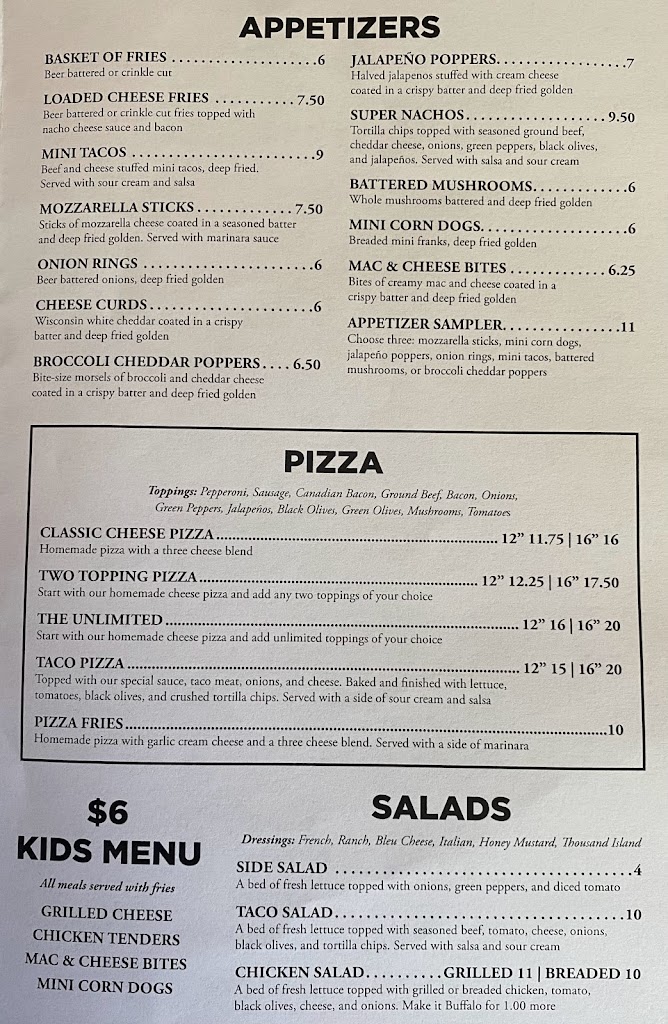  The Great Escape Bar & Grill