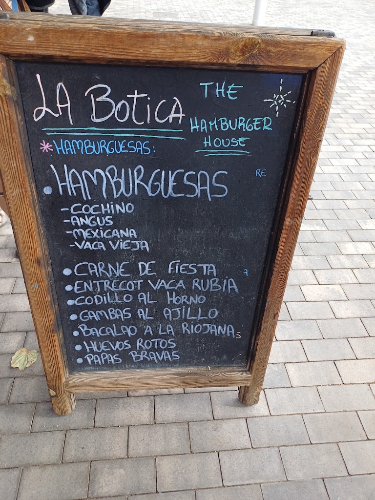 La Botica — Carta