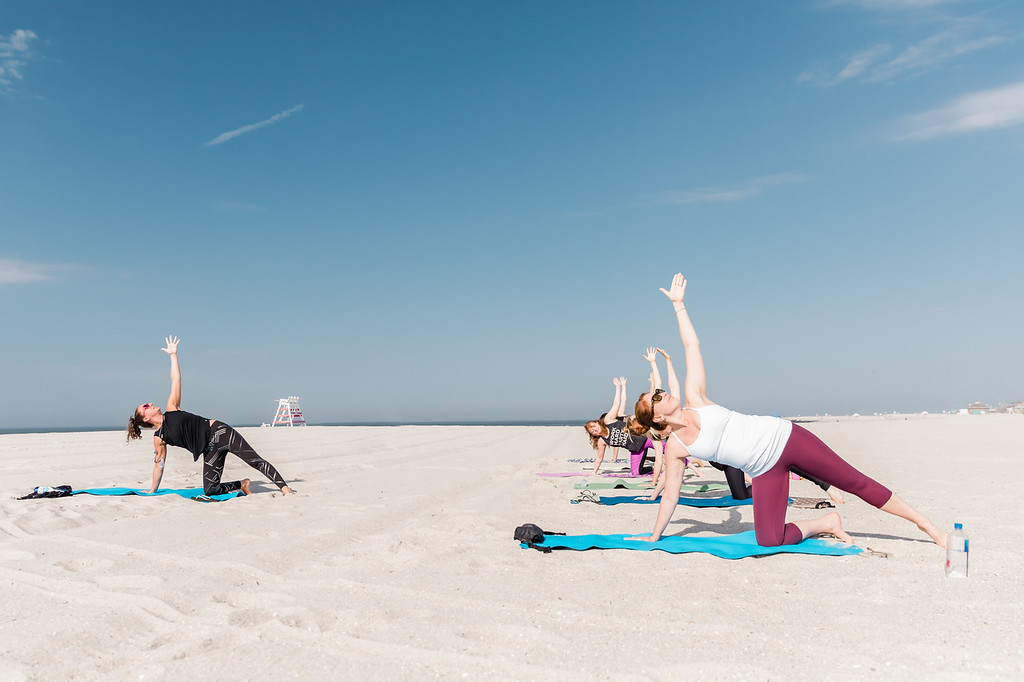  Cape May Beach Yoga with Kelsy