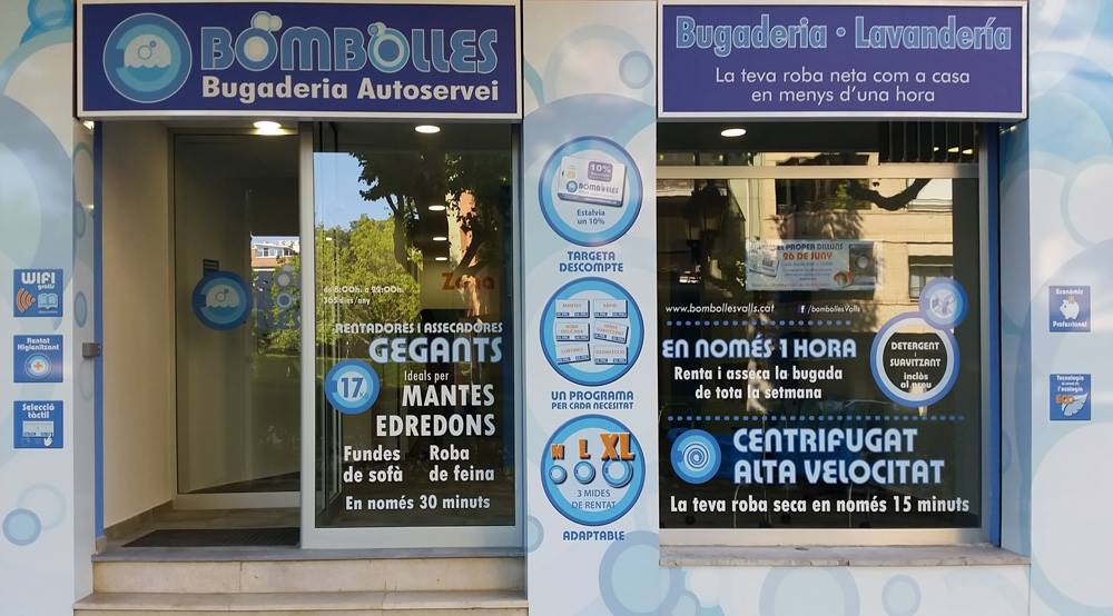 Bugaderia Autoservei Bombolles Valls