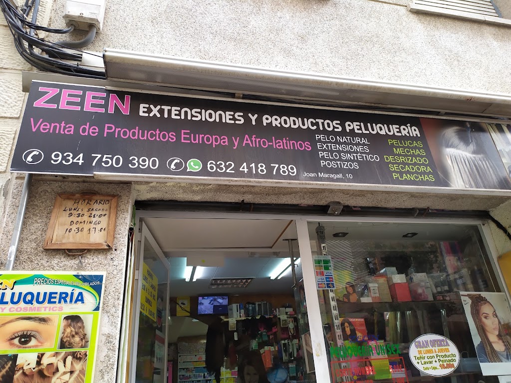 ZEEN Cosmetics y peluqueria — Exterior