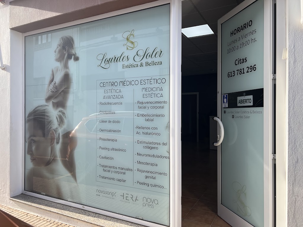 Centro Medico Estetico Lourdes Soler — Carta