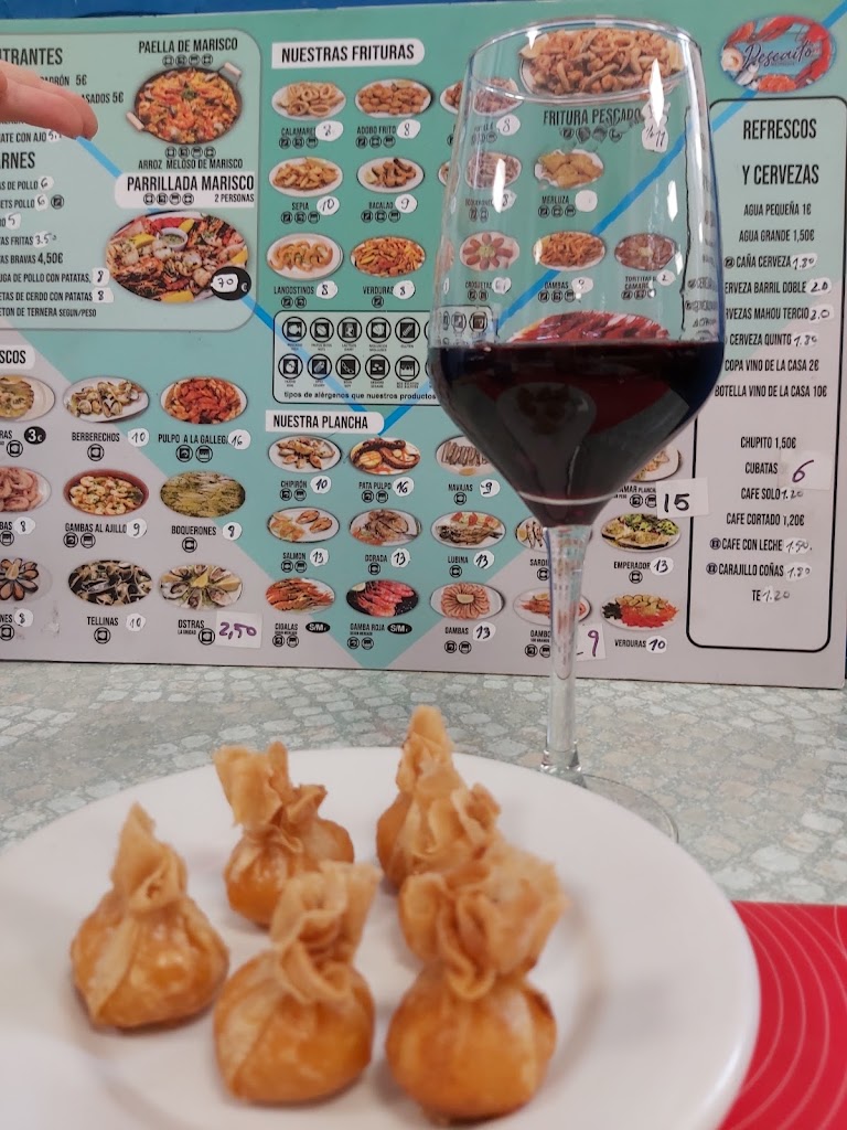 Bar El Pescaito — Carta