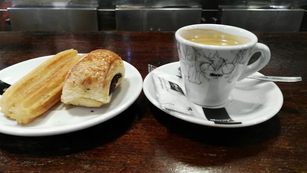 Cafe - Bar ~ Anxo (Santiago de Compostela) — Comida y bebida