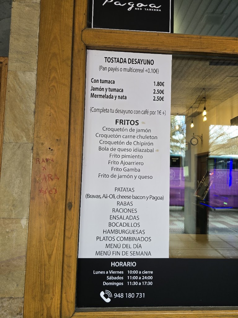 Pagoa neo taberna — Mas recientes