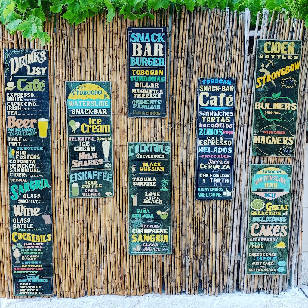 TOBOGAN Food & Cocktails - Waterslide — Carta