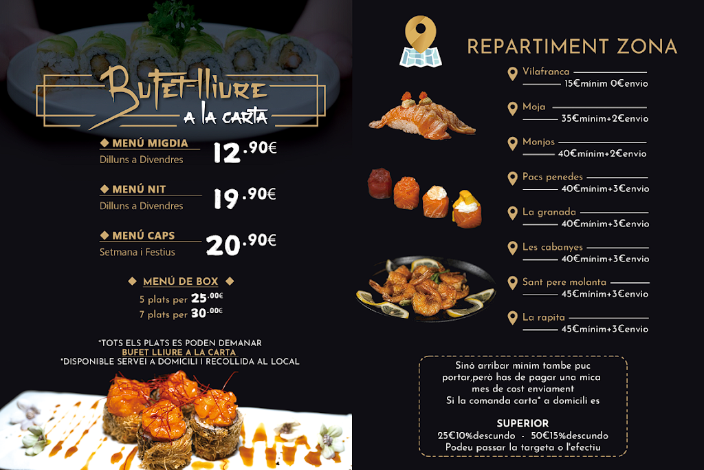 ASIA Oriental Taste — Carta