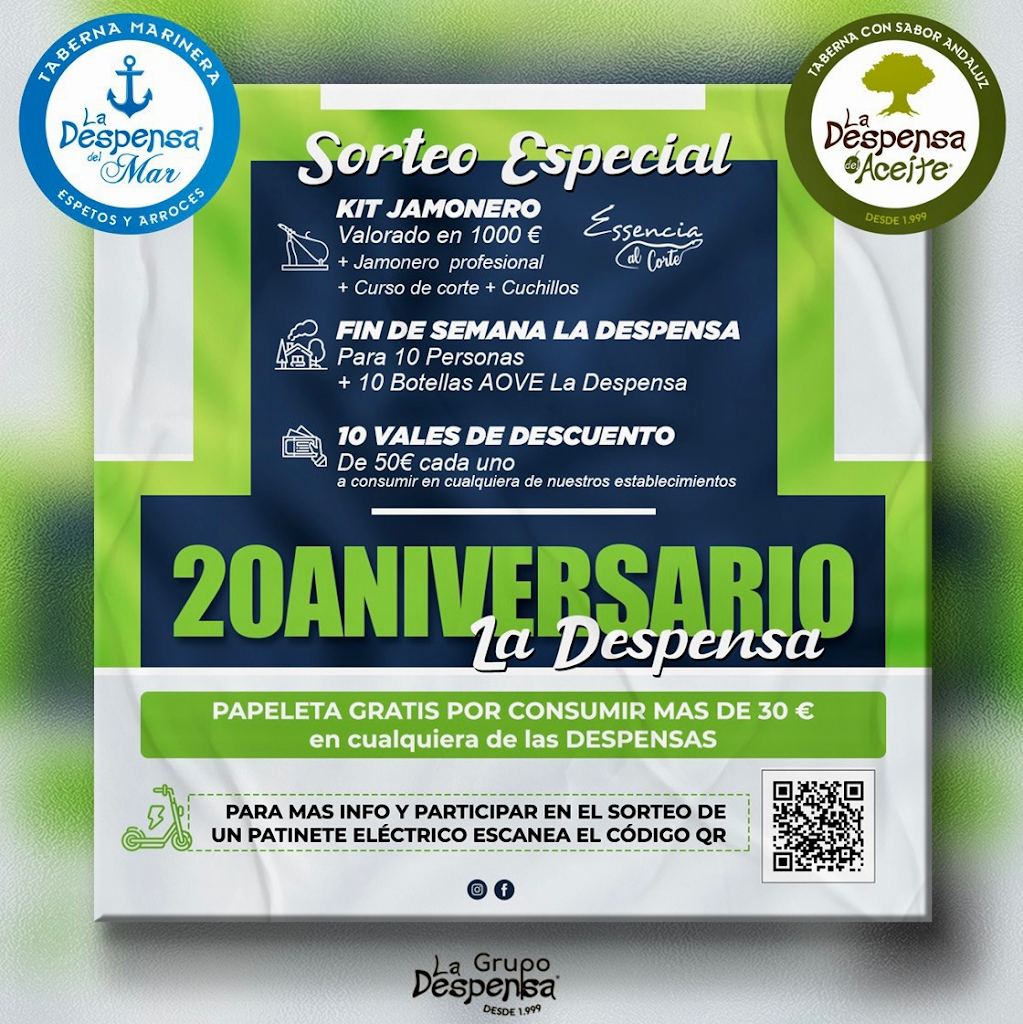 La Despensa del Mar I Taberna marinera — Carta