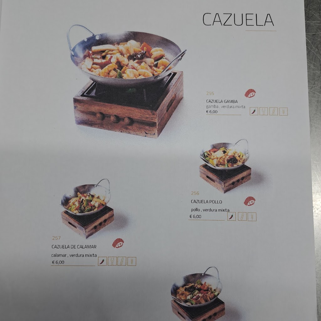 YMI SUSHI — Carta
