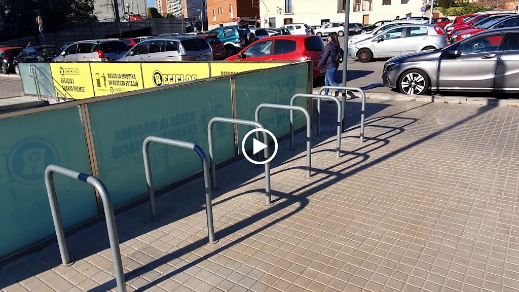 Aparcabicis 1 a FGC Creu Alta