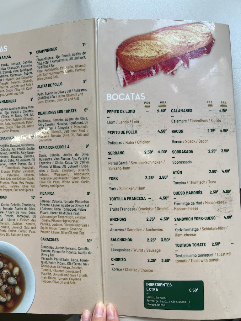 Bar Cafe Terminal — Del propietario