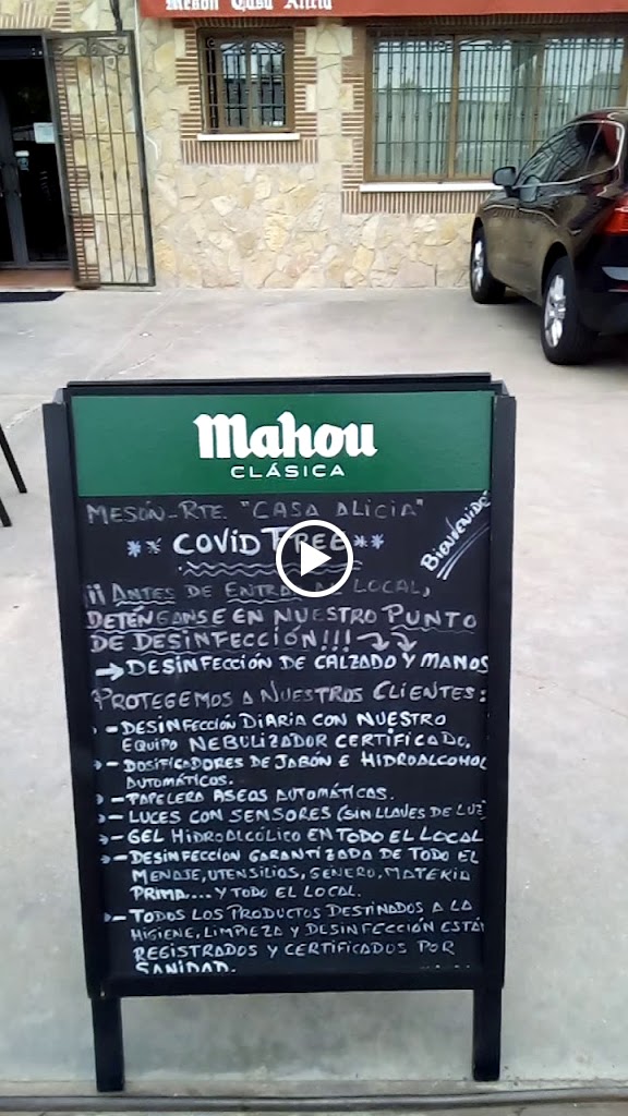 Meson Restaurante Casa Alicia — Videos