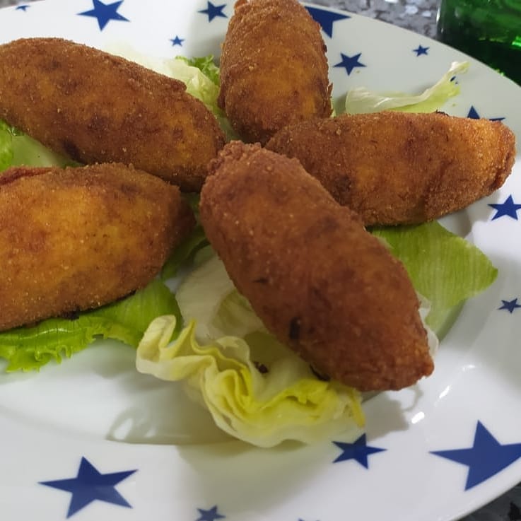Cafe y Tapas EL PATIO Las Gabias Granada — Croqueta