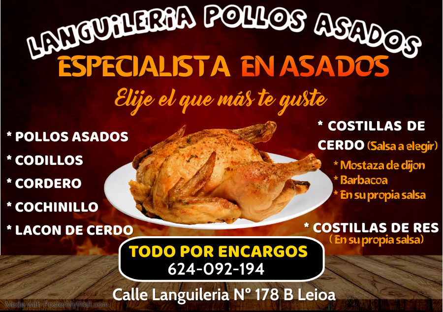 Langileria Asador de pollos — Del propietario