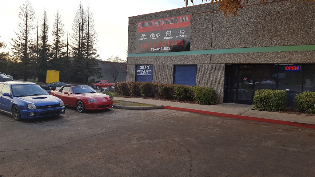 Auto parts store in Rancho Cordova