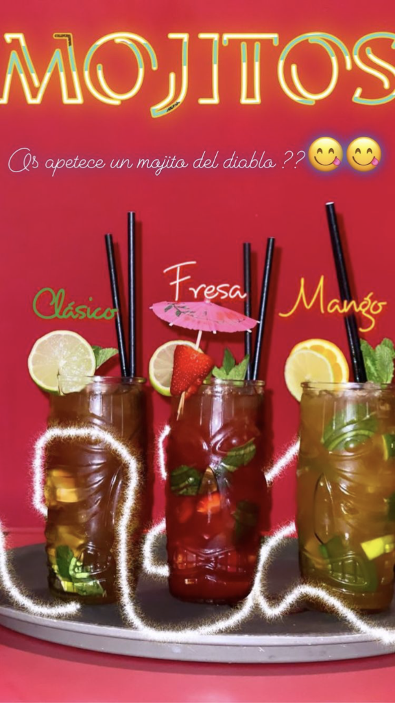 Bar Restaurante Diablo — Carta