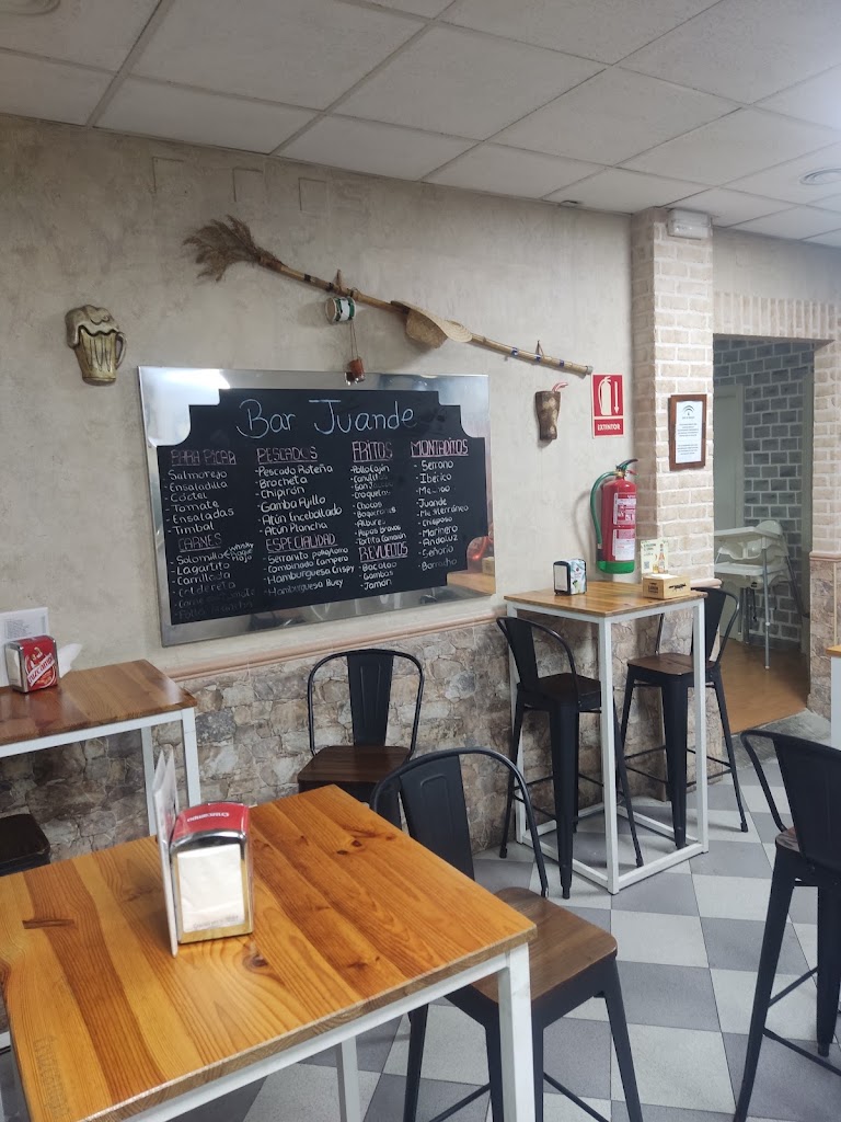 Bar Juande Tapas — Carta