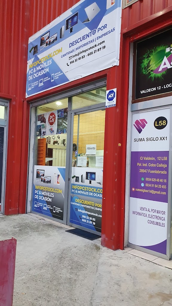 INFOPCSTOCK.ES PC & Moviles de ocasion en Fuenlabrada