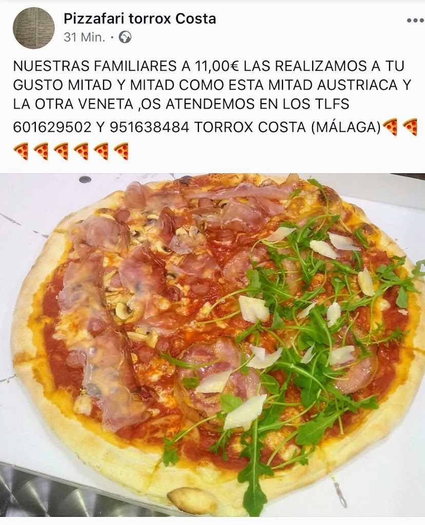 Pizzafari — Del propietario