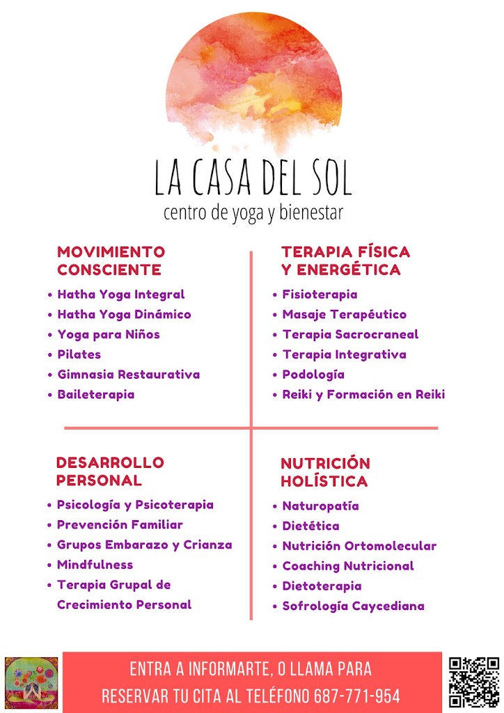 LA CASA DEL SOL. Centro de Yoga y Bienestar — Del propietario