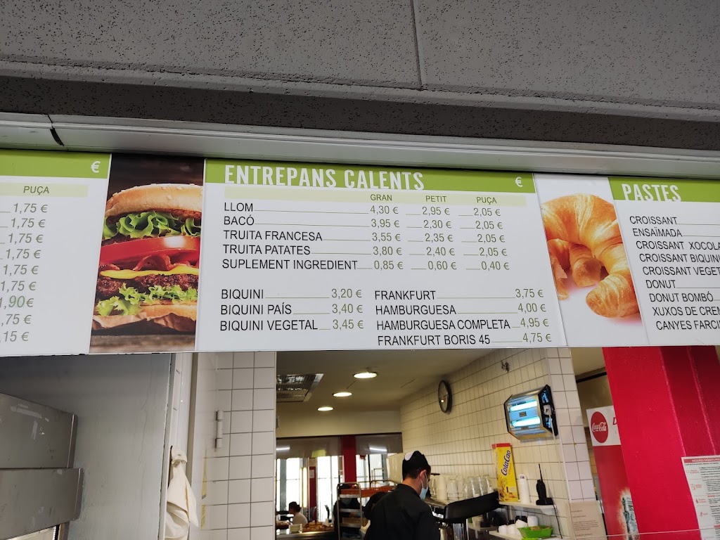 Cafeteria Boris 45 — Carta