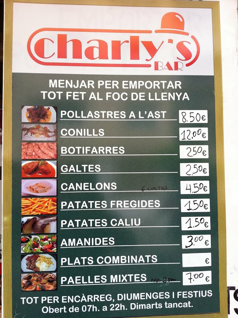 Charlys bar braseria — Del propietario