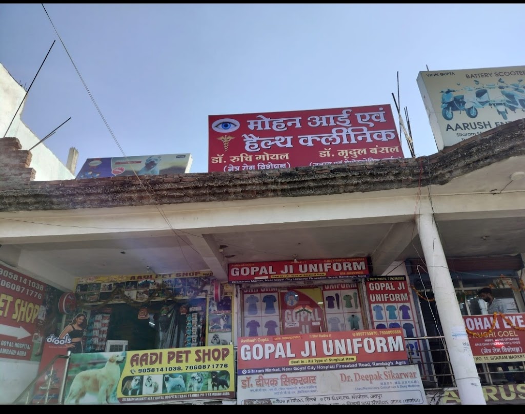 Dr Ruchi Goel Mohan Eye And Health Clinic Best Eye Specialist Agra Paediatric Ophthalmologist Agra Squint Specialist Agra