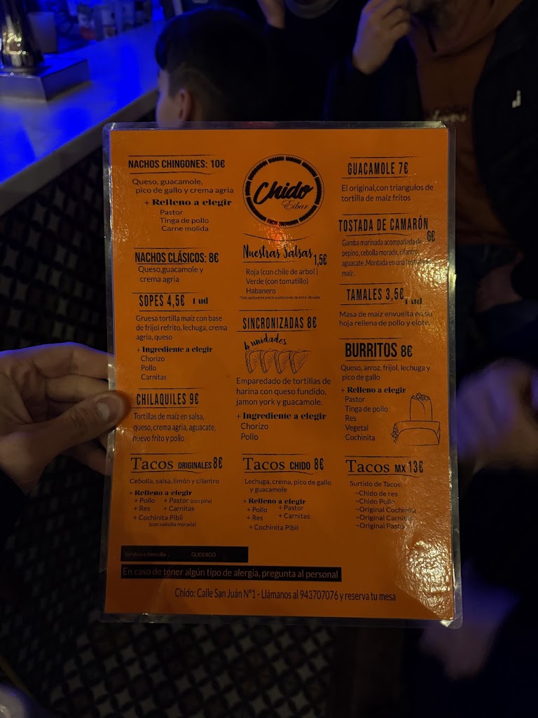 Restaurante Chido — Mas recientes