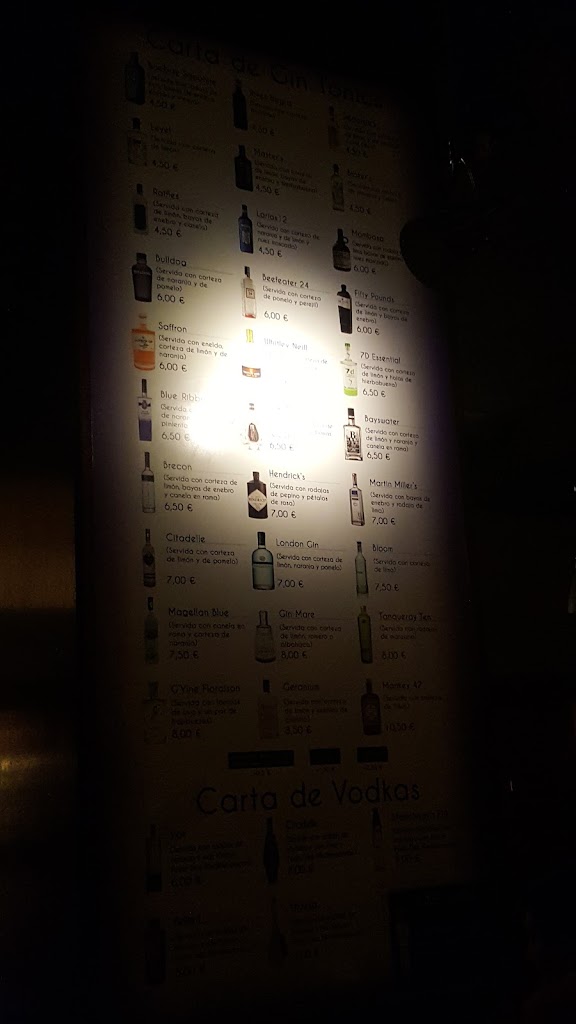 Cafe Pub l@lola — Carta