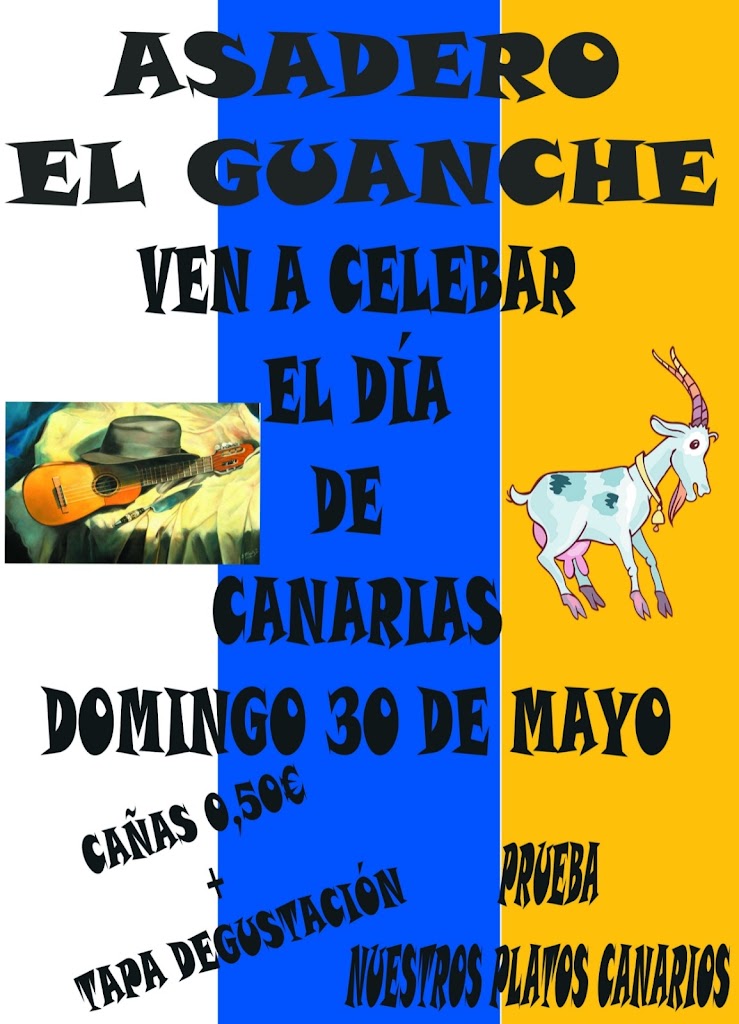 Asadero El Guanche — Carta