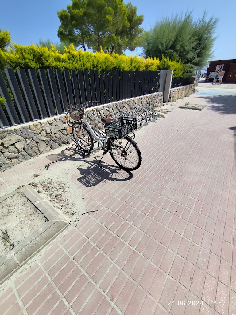 Plaza de aparcamiento para bicicletas