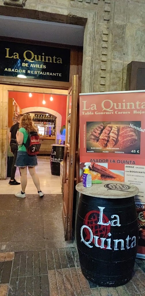 La Quinta de Aviles — Carta