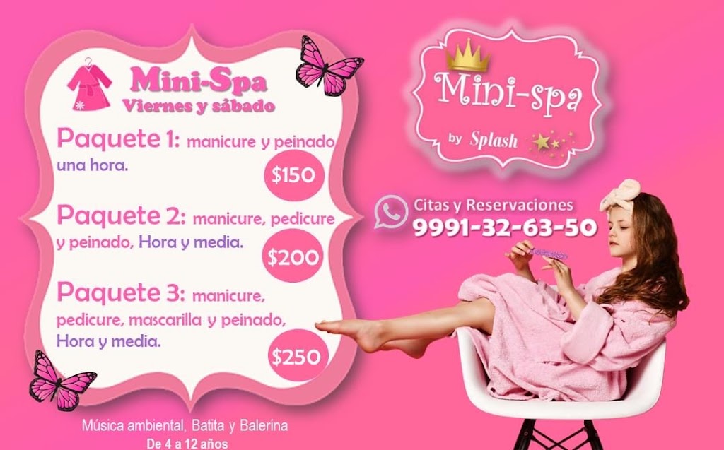 Mini spa Merida — Carta