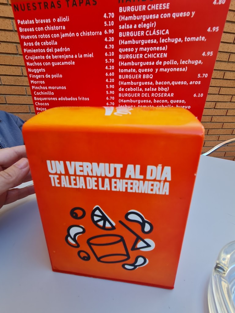 El Petit Roserar — Carta