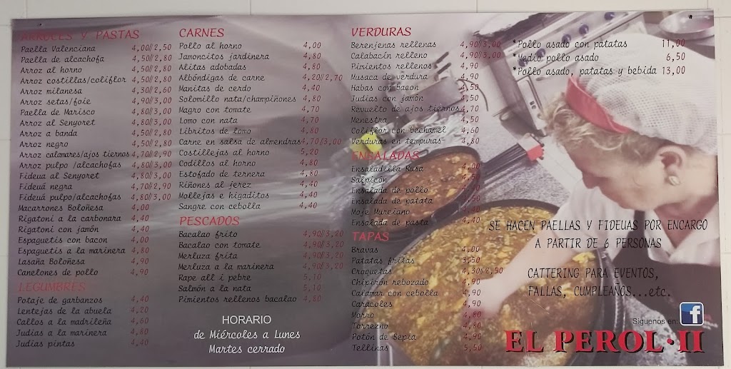 El Perol II — Carta